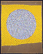 Untitled, circle with yellow surround 1998