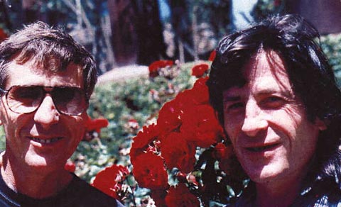 'Luis Garcia & Richard Denner in the Berkeley Rose Garden' © Copyright Richard Denner 2004
