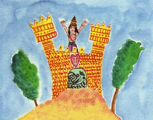 "King" by Lehla Eldridge (Copyright Lehla 2000)
